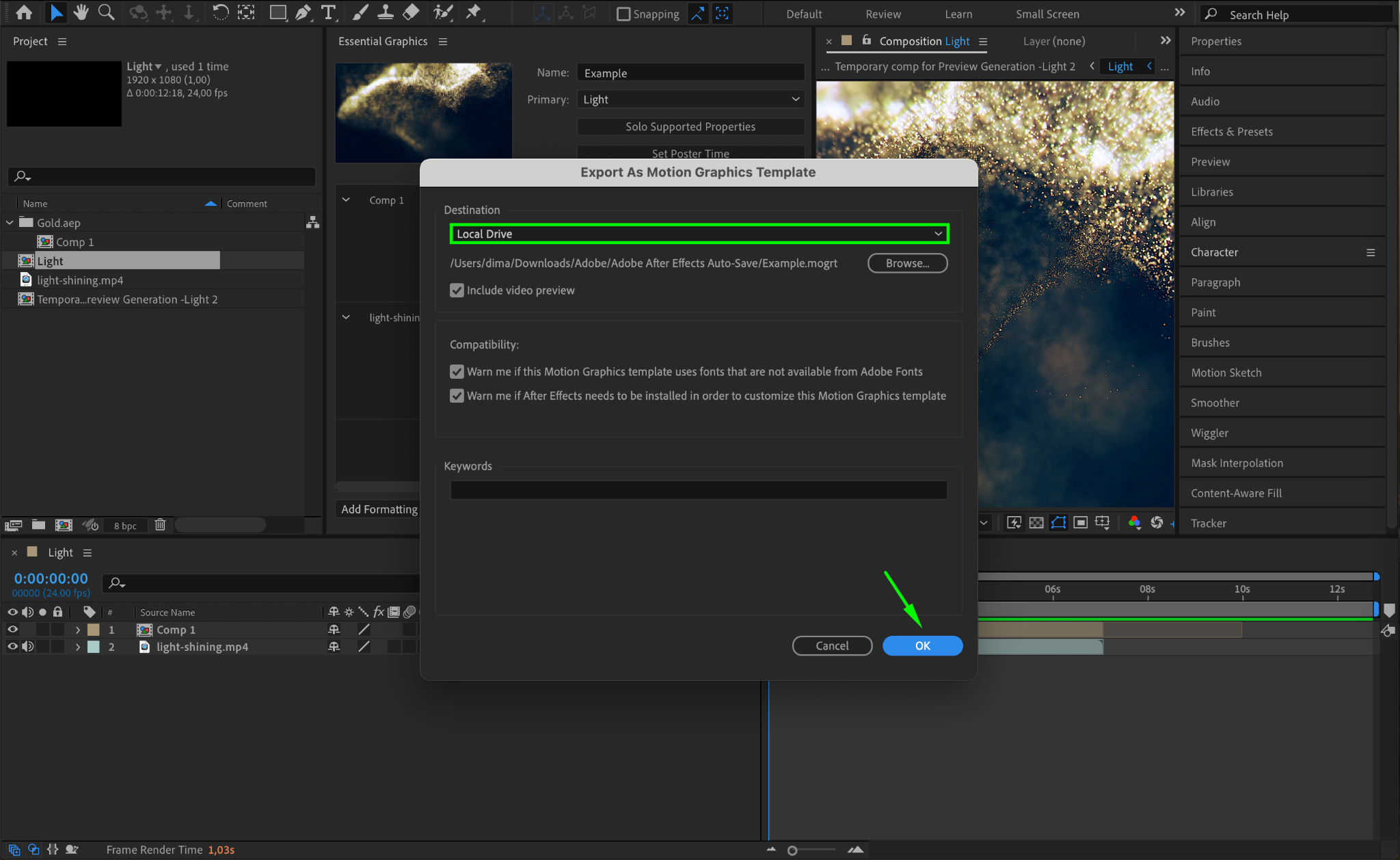 How to make adobe after effects templates AEJuice